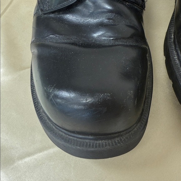 Dr. Martens Black Leather Derbys - Picture 5 of 12